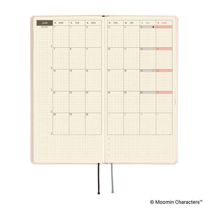 HOBONICHI WEEKS | Moomin | At the Table (English)