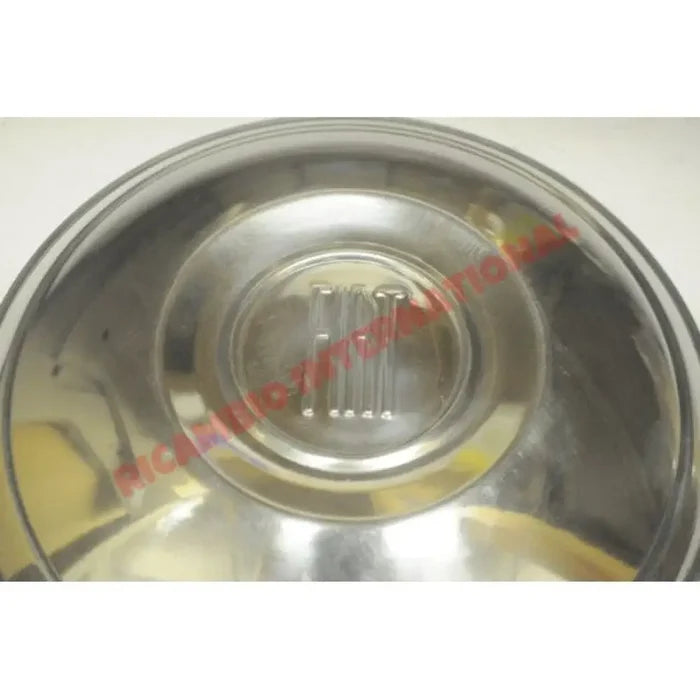 Hub Cap (Chrome) - Classic Fiat 500 600 - Chrome - Aluminium & Exterior Trim Parts