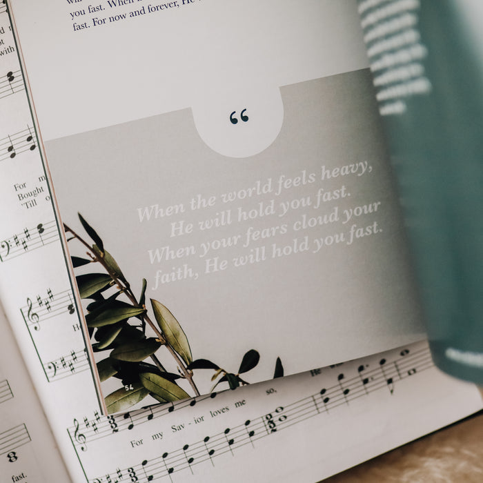 Anxiety booklet hymns