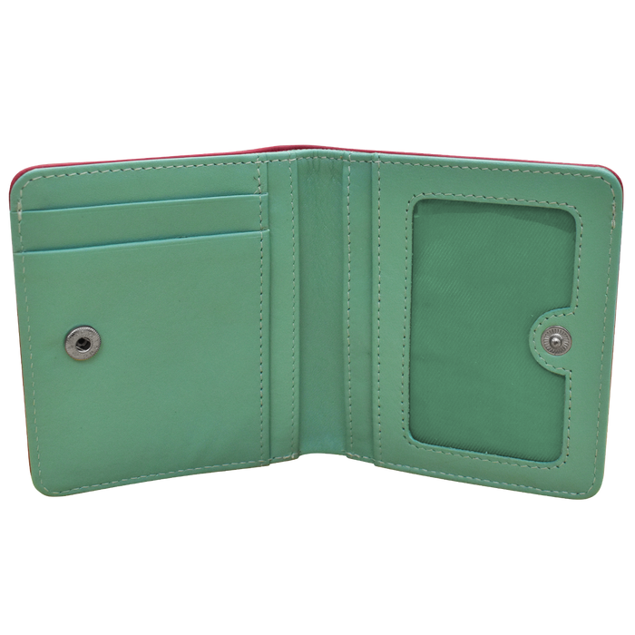ILI 7831 RFID Blocking Mini Bi-Fold Wallet