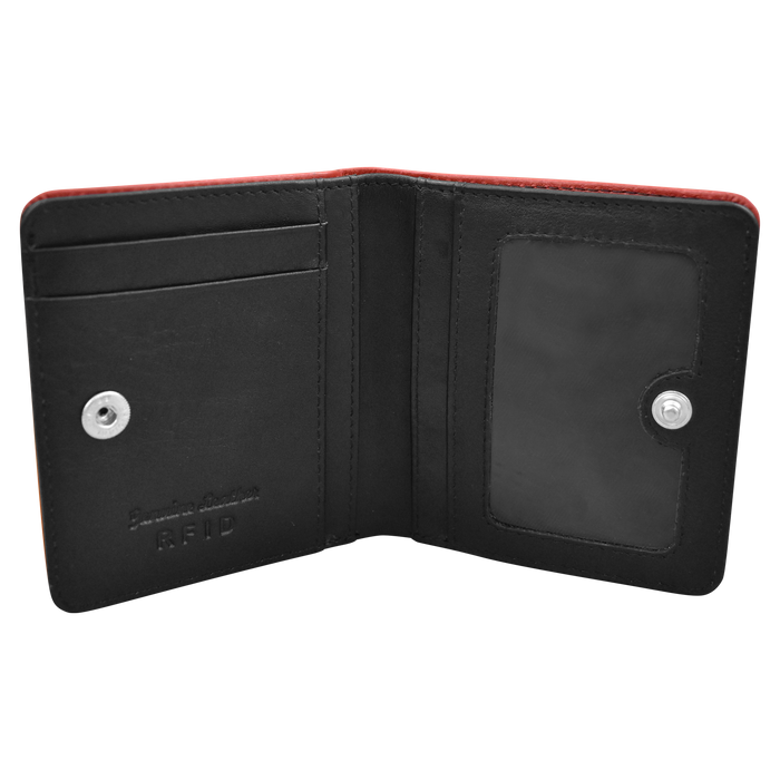ILI 7831 RFID Blocking Mini Bi-Fold Wallet