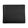 ILI Men's Pebble Grain Leather Bifold Wallet 7021 Black