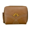 ILI Phoenix Collection Small Zip Wallet 7821 Antique Saddle