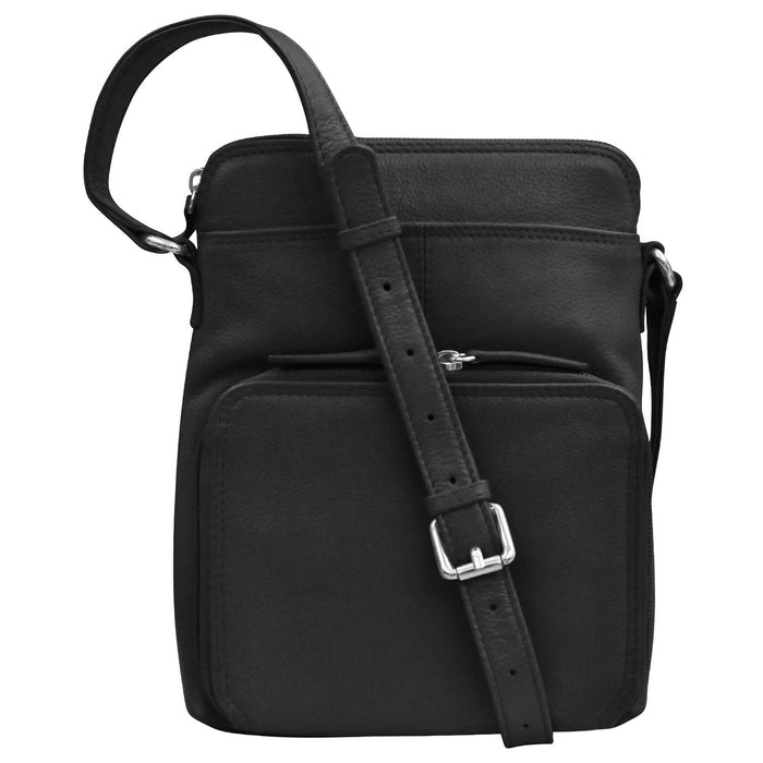 ILI Small Crossbody Organizer 6330 Black
