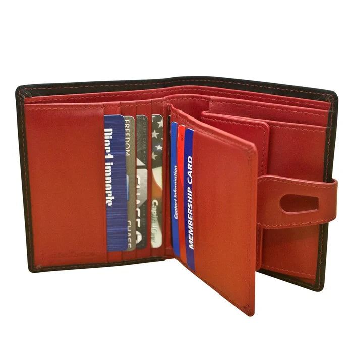 ILI Small Wallet with Cut Out Tab 7812