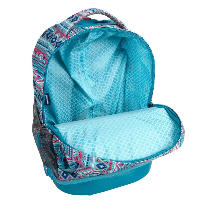 J World Sunrise Rolling Backpack RBS-18