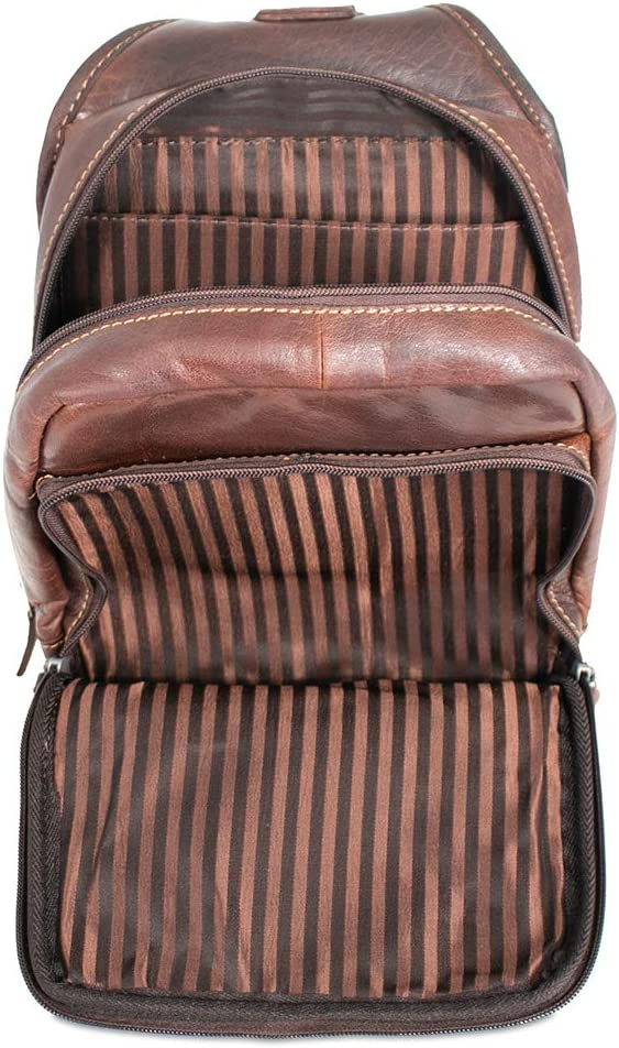 Jack Georges Voyager Sling Bag Brown 7582
