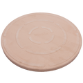 Beige frisbee with circular grip patterns and "Keebee" brand text.