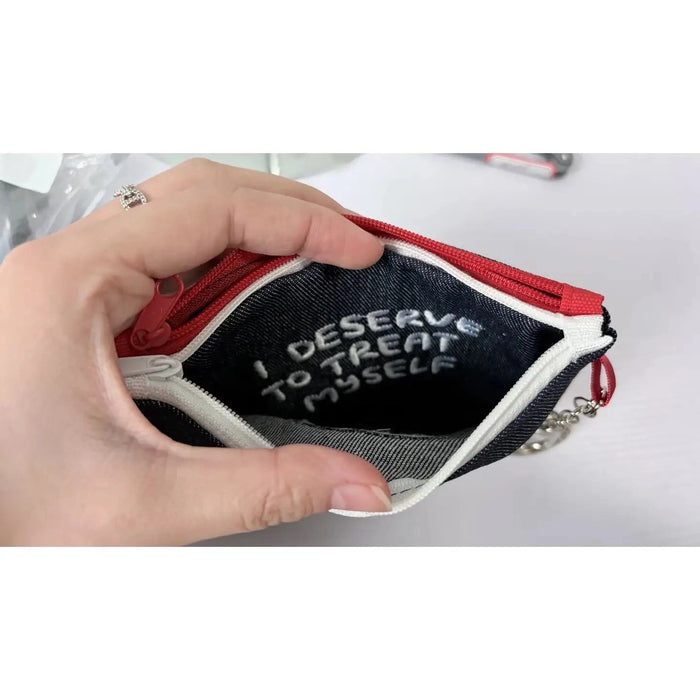 Karepango Denim Coin Wallet | Apple