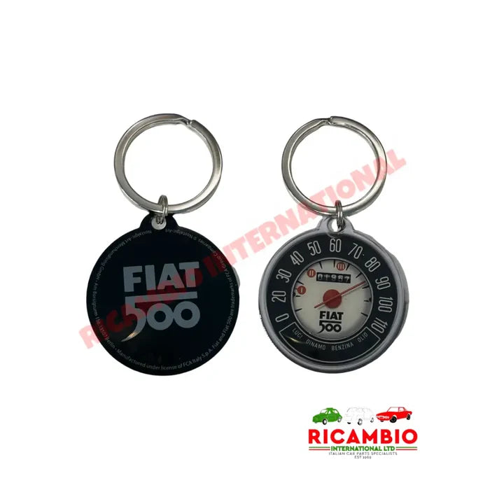 Keyring Fiat 500 Speedo - Gifts - Confectionary - Furniture and Novelty Items
