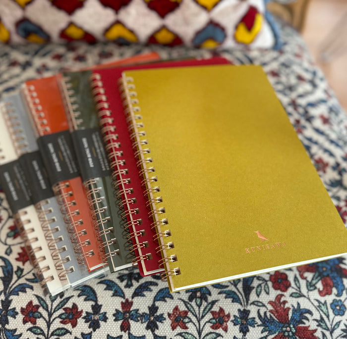Kunisawa Find Ring Notebook - Rouge