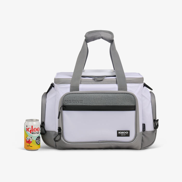 Size View | Marine 30-Can Square Cooler Bag::::Fits 30 cans