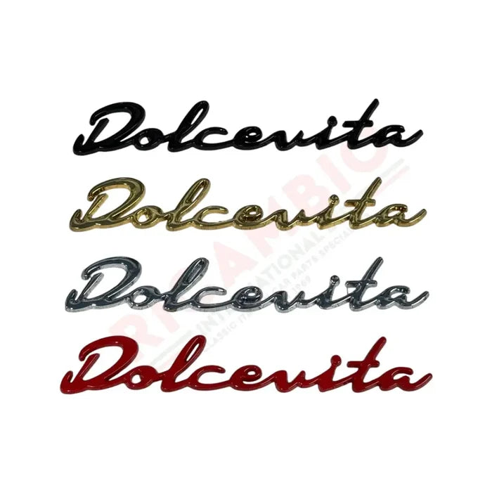 Metal ’Dolcevita’ Badge - Badges & Emblems