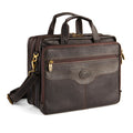 NLDA Passage2 Leather Compact Express Scan Briefcase 765-8975