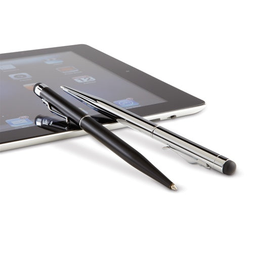 NLDA STYLUS/BALLPOINT PENS 910-1320-BK/910-1209-SI