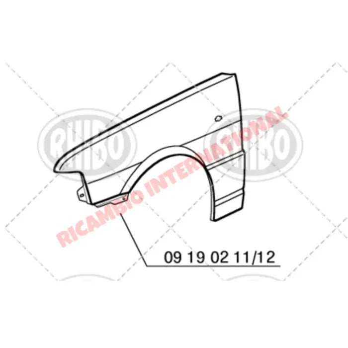 N/S Left Hand Front Wing - Fiat Uno MK2 (1989 on) - Body Part & Panels