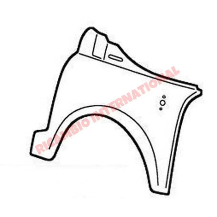 O/S Right Outer Front Wing - Classic Fiat 500D - Classic Fiat 500 Parts & Spares