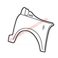 O/S Right Wider Outer Front Wing Arch - Fiat 126 - Body Parts