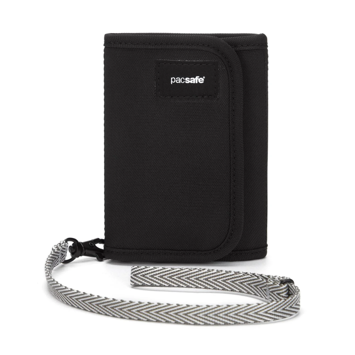 Pacsafe RFIDsafe V125 Trifold Wallet 10558 Black