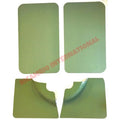 Pastel Green Front & Rear Inner Panel Kit (4 piece) - Classic Fiat 500 F - Classic Fiat 500 Parts & Spares