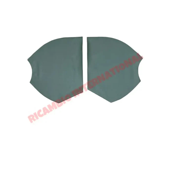 Pastel Green Rear Inner Arch Covers - Classic Fiat 500 N/D/F Series1 - Interior Parts and Trim