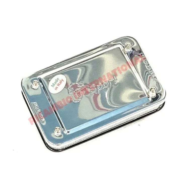 Polished Chrome Top Carburettor Filter (WEBER 30DGF) - Classic Fiat 500 126 - Fuel System