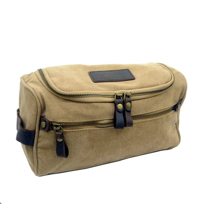 Portland Luggage Co. Deluxe Canvas Shave Kit 978-4