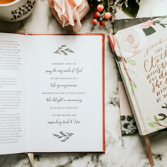 a red leatherette journal for motherhood