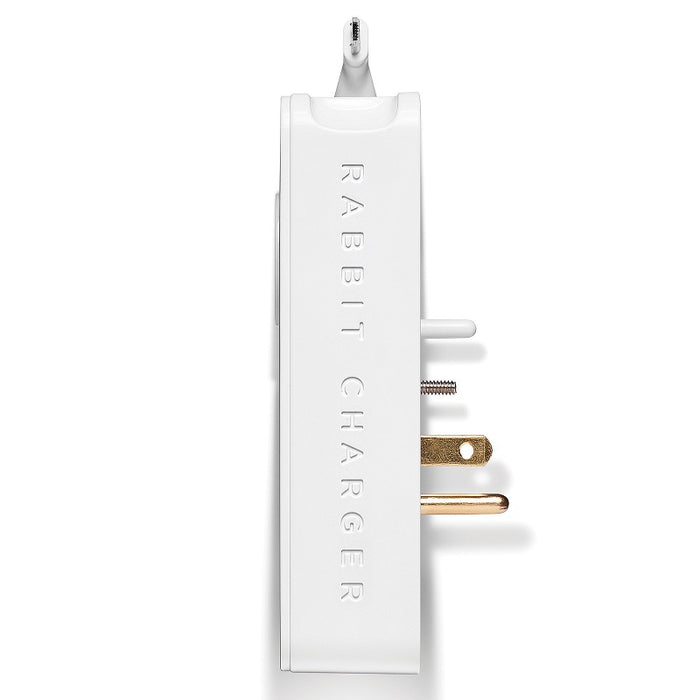Rabbit Charger Duo w/Micro USB + Type C and Lightning Tip