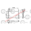 Radiator - Fiat Tipo,Tempra - Tipo & Tempra