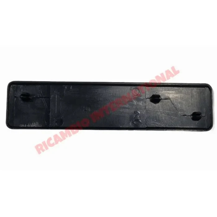 Rear Abarth Badge (Black & Red) - Many Abarth Models - Exterior Parts and Trims