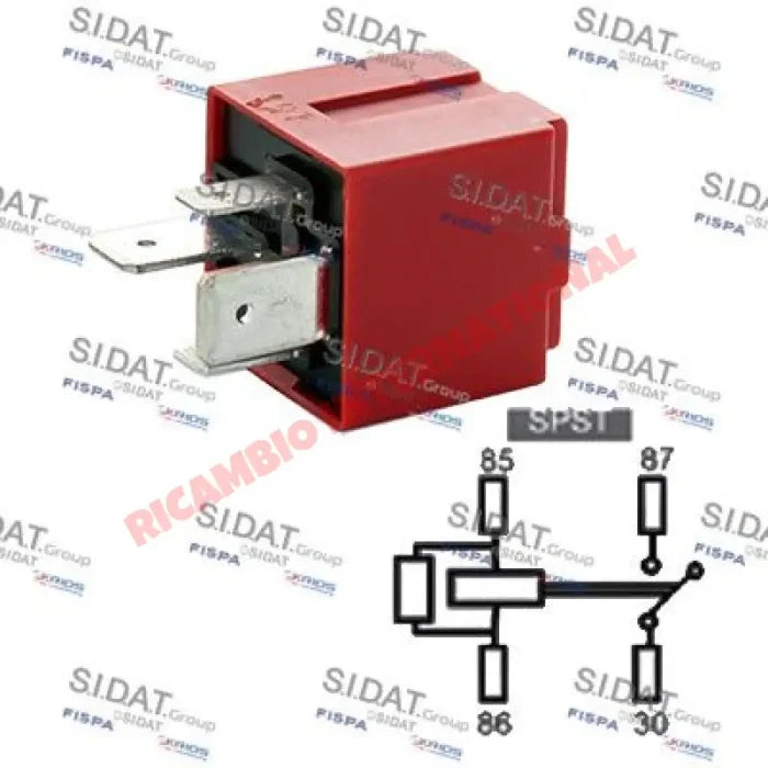 Relay 50 AMP - Classic Fiat Panda,Coupe,New 500 Abarth plus many others - Ignition & Electronic Parts