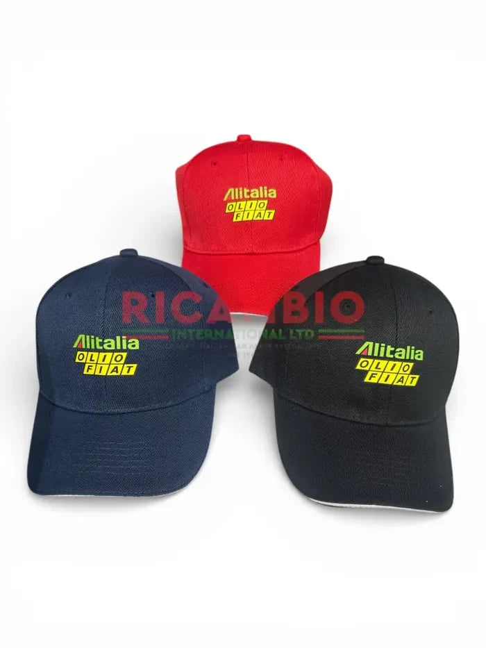 Retro Baseball Cap ’Alitalia Olio Fiat’ - One Size Fits All - Service Items