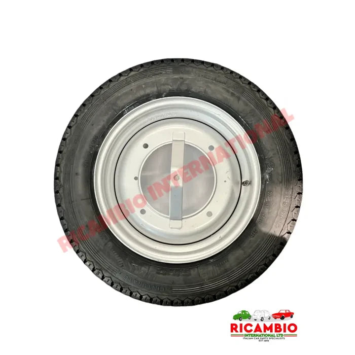 ONE Road Wheel & Cinturato Tyre Assembled - Classic Fiat 500 - Wheels - Tyres and Tubes