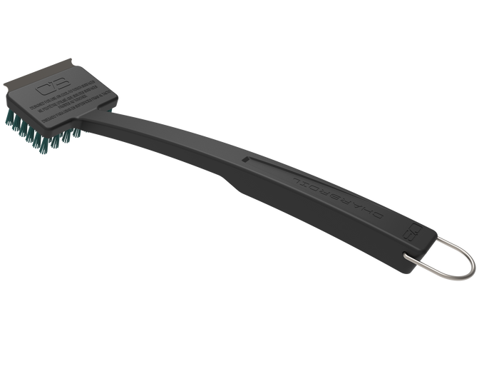Black USB-C to USB-A charging cable with metal keychain loop.