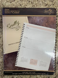 Scully 2027 5009A-27 Monthly + Weekly 6.75" x 8.75" Spiral Agenda Refill