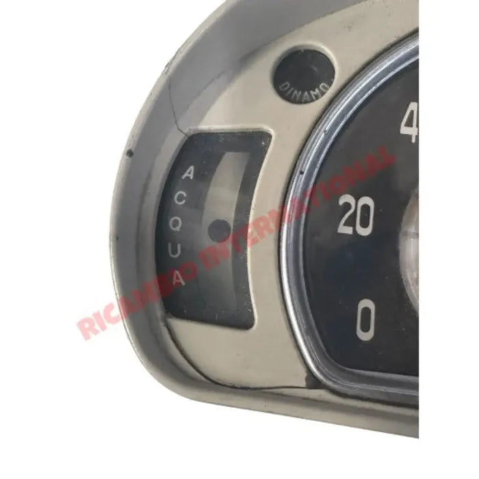 Second Hand Complete Speedo Unit (KM/H) - Classic Fiat 600 - Fiat 600 Ignition & Electrical Items