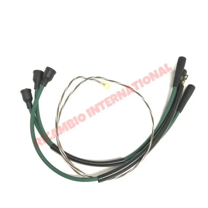 Set of Ignition/HT Leads (Black) - Classic Fiat 500 Giardiniera,Bianchina Panoramica - Ignition and Electrical Items