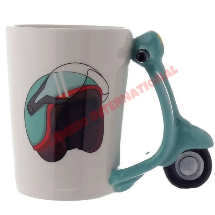 Speed King Scooter Ceramic Shaped Handle Mug - Toys - Gifts & Novelty Items