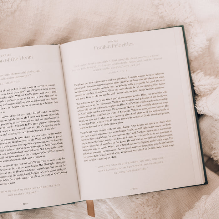 devotional open to writing