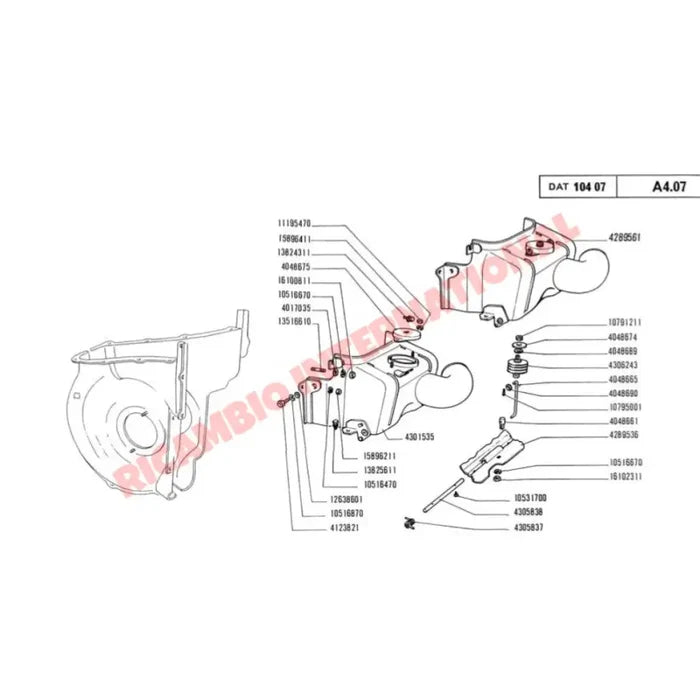 Thermostat - Classic Fiat 500 126 - Heating and Cooling