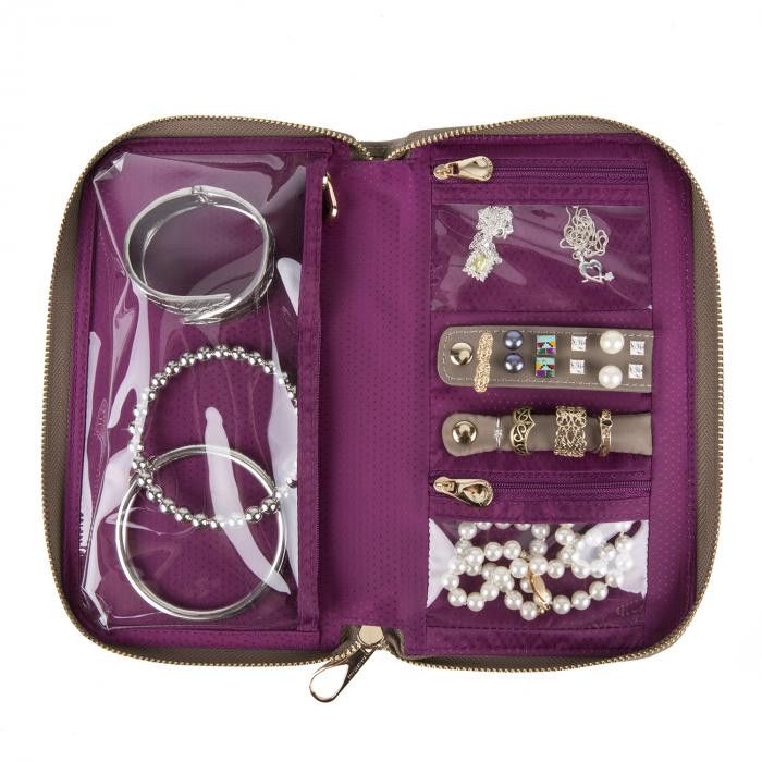 Travelon 43309 Tailored Travel Jewelry Case
