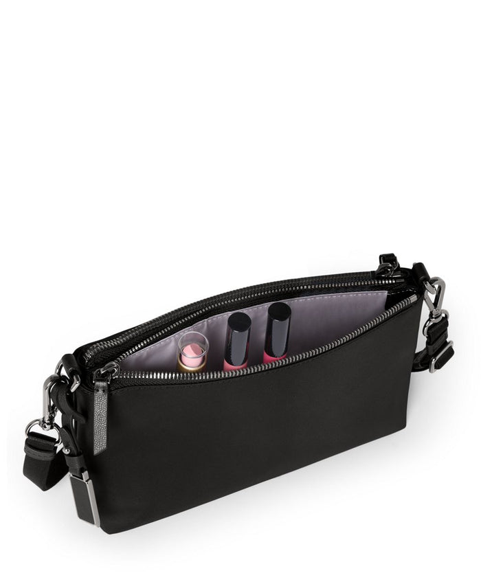Tumi Adela Crossbody 152462 Black/Gunmetal