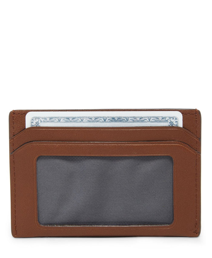 Tumi Nassau Slim Card Case 150173 Cognac