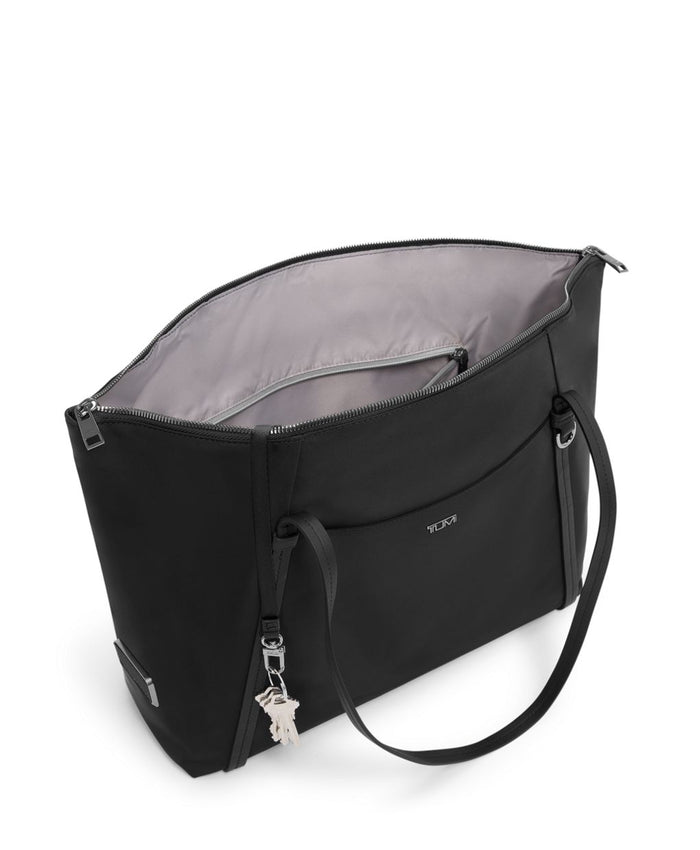 Tumi Voyageur Q Tote 159125 Black/Gunmetal