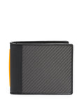 Tumi x McLaren Global Double Billfold 140120 Carbon Fiber/Papaya