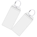 Voltage Valet Cruise Luggage Tags 2 Pack TLT-031 Clear