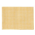 Yellow Gingham/Check (Keily) | Linen Kitchen Cloth